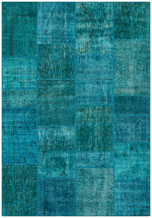 Patchwork El Halısı – Desen 128TKZ