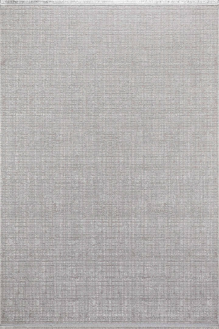 Zunara PM013 Gri Ekru İnce Çizgili Desenli Halı - Görsel 5