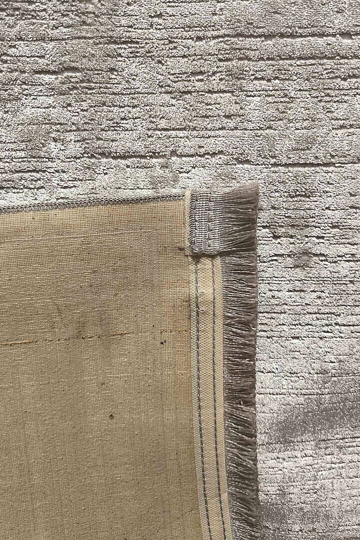 Zunara PM014 Ekru Gri Kahverengi Çerçeveli Halı - Görsel 2