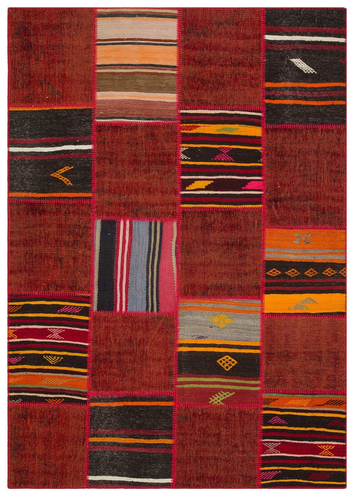 Patchwork El Halısı – Desen 1056BD