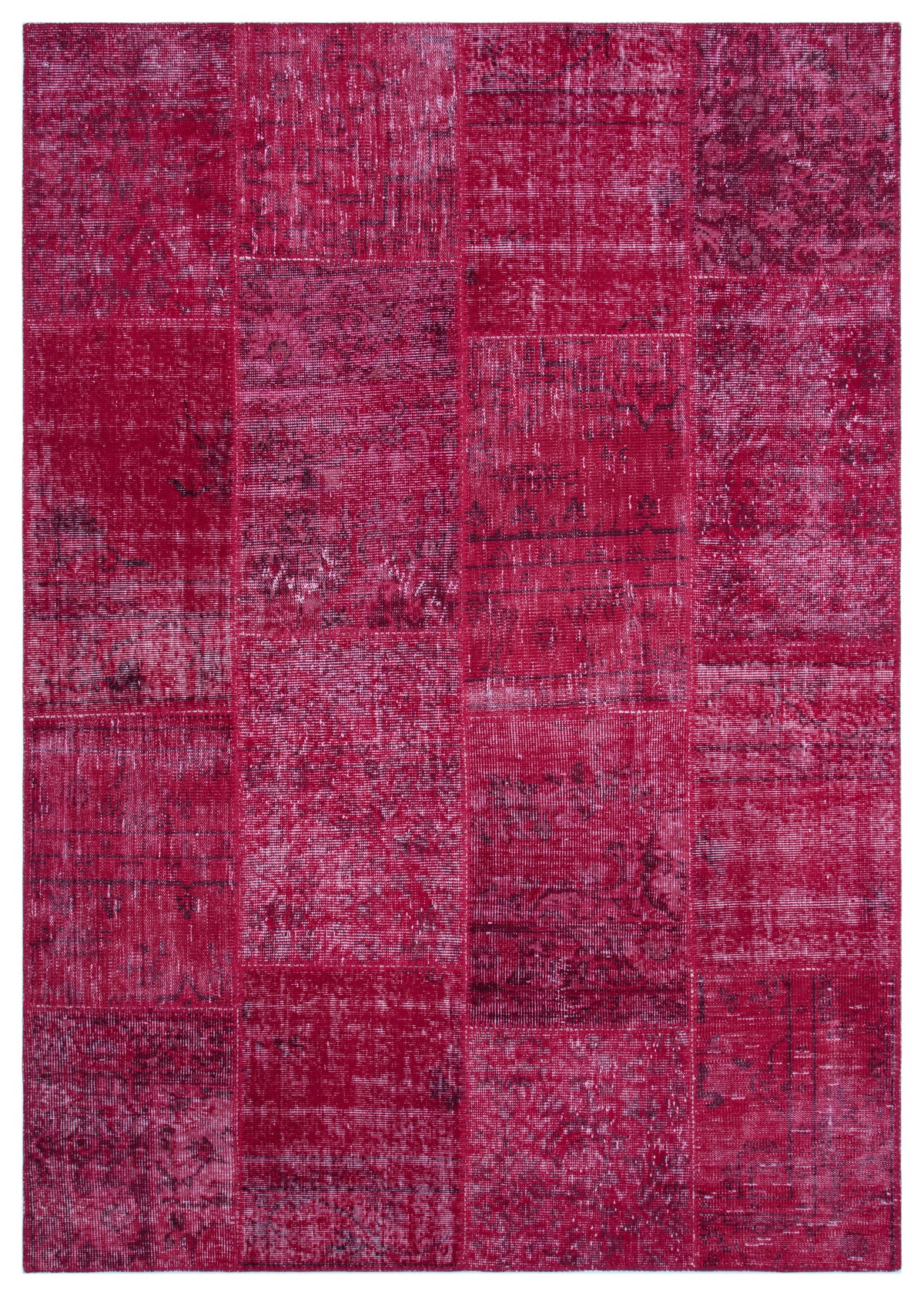 Patchwork El Halısı – Desen 122KRZ