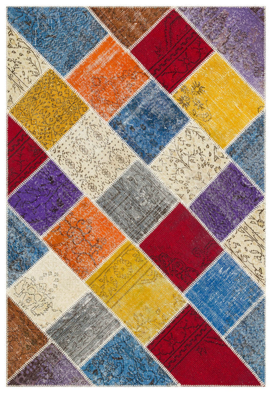 Patchwork El Halısı – Desen 1049MLT