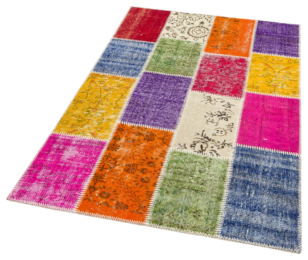 Patchwork El Halısı – Desen 158MT