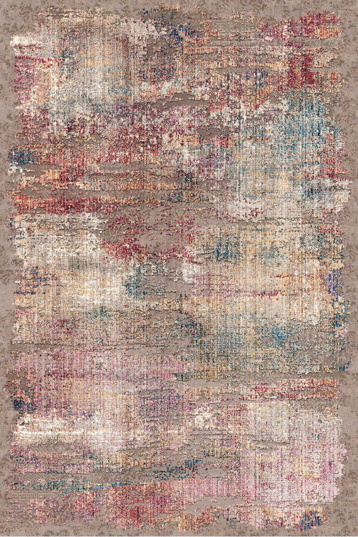 TD118-00 Pastel Vintage Yıkanabilir Dijital Baskı Halı — Görsel 3